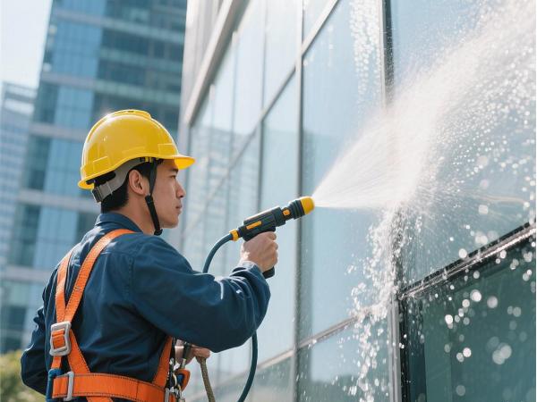 為什么建議企業(yè)、公司、工廠等定期清洗外墻玻璃